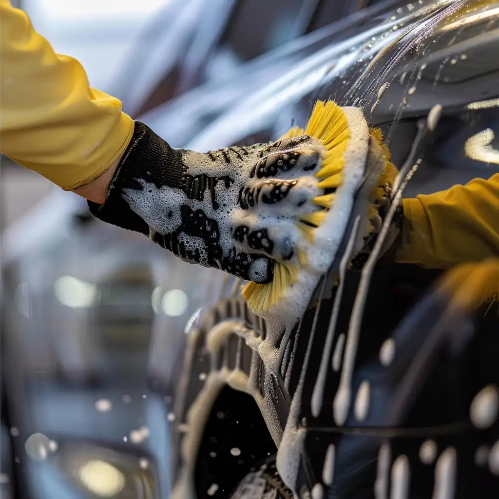 Hoe een Auto Glanst met de Juiste Borstel